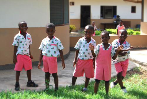 Children at SOS Nursery School in Tema, Ghana. Photo credit: Extra 